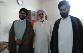 maulana sajjadi with agha gulam raza and agha afroz mujtaba